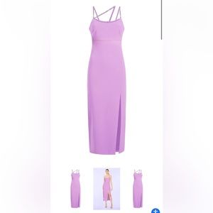 Likely Mayerling Strappy Midi Dress in African Violet Size 8